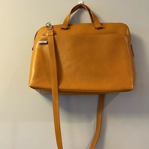 LODIS computer bag, camel color, brand new never used